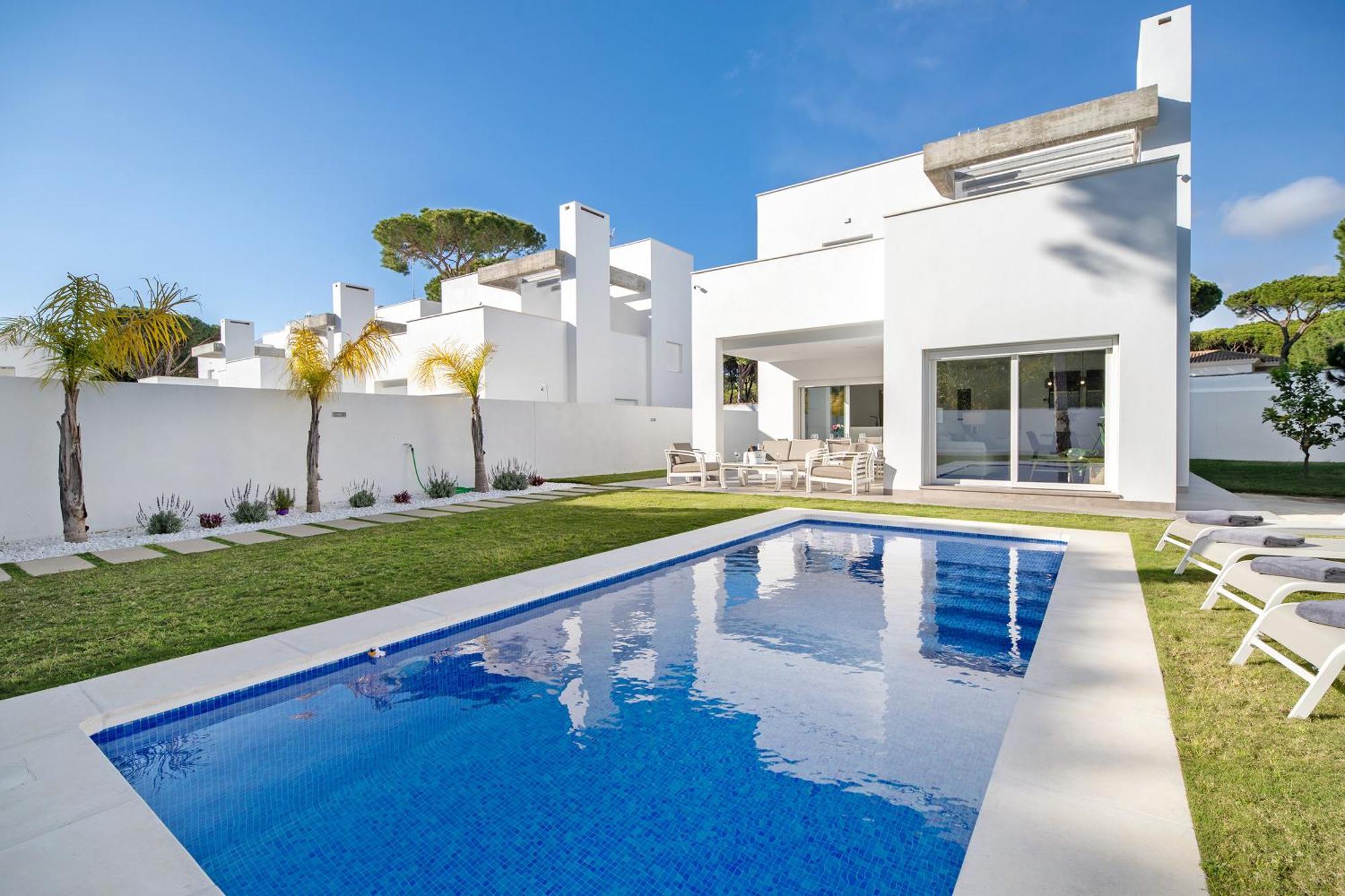 Villa Moderna En Chiclana شيكلانا دي لا فرونتيرا المظهر الخارجي الصورة