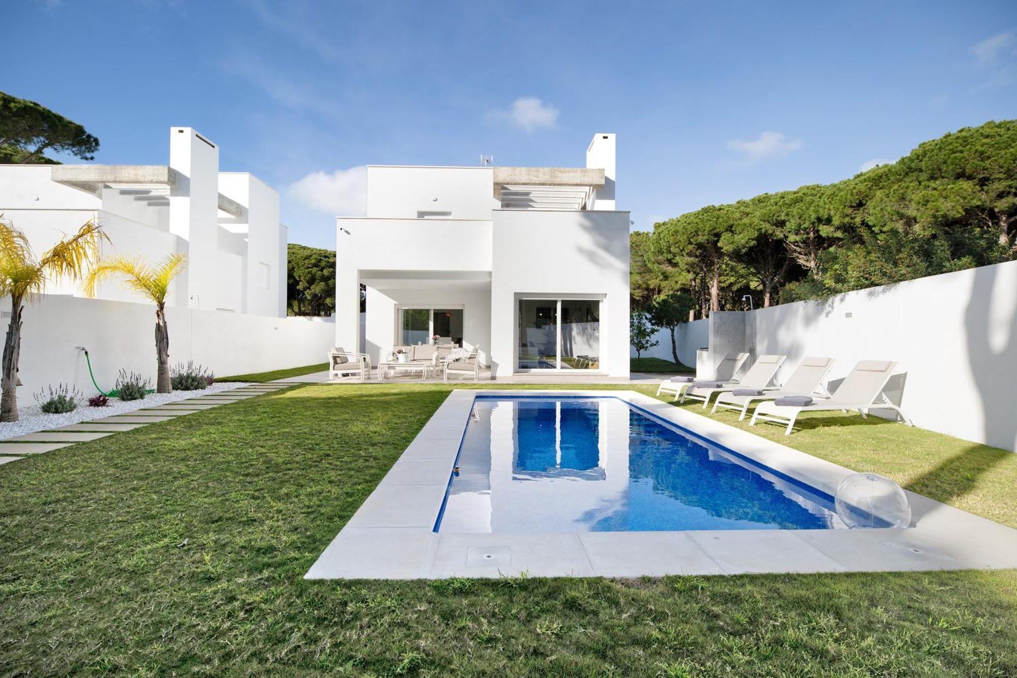 Villa Moderna En Chiclana شيكلانا دي لا فرونتيرا المظهر الخارجي الصورة